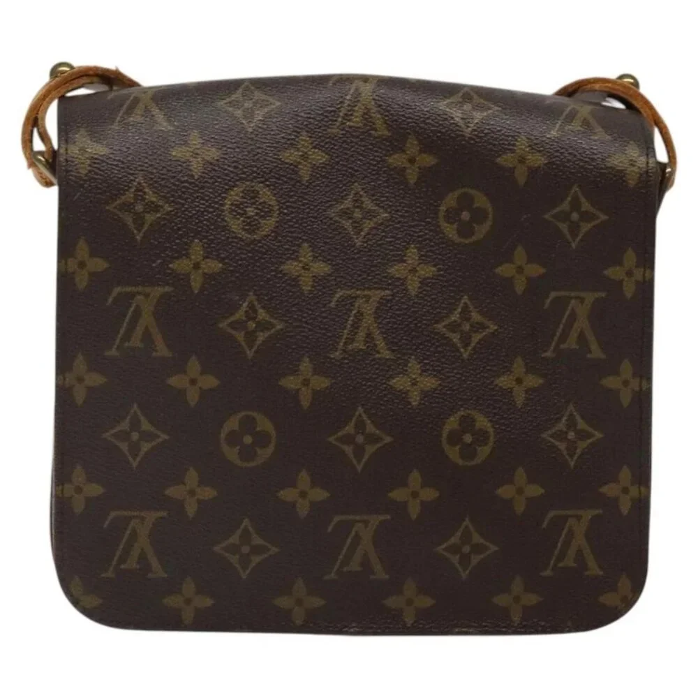 LOUIS VUITTON Monogram Cartouchiere MM Shoulder Bag M51253 LV Auth 123706 - Picture 2 of 16